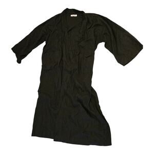 Neza Studio Medium Black Open Long Cardigan